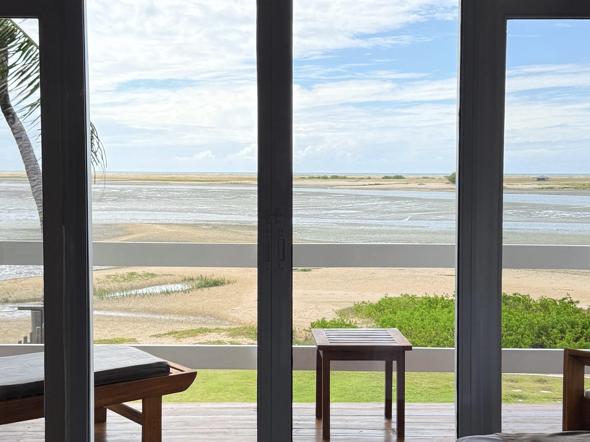 Ocean front suite terrace